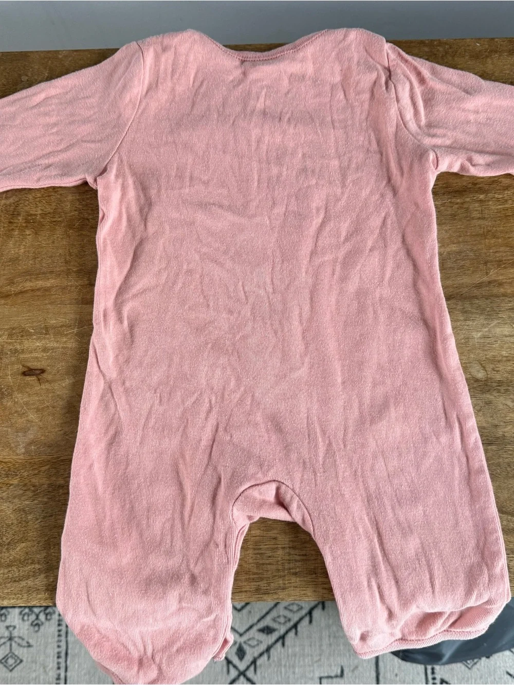 Old Navy Pink Halloween Skeleton Romper - Baby Girl